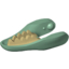 Набор LEGO Raptor Lower Jaw with Tan Teeth Print [Sand Green], Sand Green