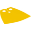 Набор LEGO Minifig Cape Cloth, Standard - Spongy Stretchable Fabric, Желтый