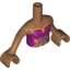 Набор LEGO TORSO, GIRL W/ARM 1, ASS. 80, Medium Dark Flesh