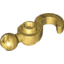 Набор LEGO Hook with Towball, Pearl Gold