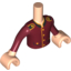 Набор LEGO TORSO, BOY W/ARM 1, ASS 12, Light Flesh