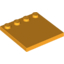 Набор LEGO Tile Special 4 x 4 with Studs on Edge, Bright Light Orange