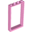 Набор LEGO Door Frame 1 x 4 x 6 Type 2, Ярко-розовый