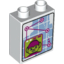 Набор LEGO DUPLO BRICK 1X2X2 NO. 26, Белый