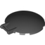 Набор LEGO Dish 6 x 6 Inverted - No Studs with Handle [Plain], Черный