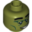 Набор LEGO MINI HEAD NO. 1728, Оливковый