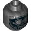Набор LEGO MINI HEAD NO 1779, Pearl Dark Gray