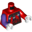 Набор LEGO Minifig Torso - Jestro [70316], Красный