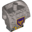 Набор LEGO CREATURE MINI TORSO NO.1 NO1, Flat Silver