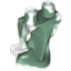Набор LEGO Lower Body, Ghost with Marbled Sand Green Pattern, Trans-Clear
