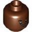 Набор LEGO MINI HEAD NO.1825, Красно-коричневый