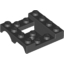 Набор LEGO MUDGUARD 4x4x1 1/3 W/4,85 HOLE, Черный