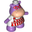Деталь LEGO FIGURE 3 , DEC "NO 1", Не определен