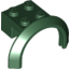 Набор LEGO Mudguard 4 x 2 1/2 x 2 with Arch Round, Темно-зеленый