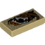 Набор LEGO FLAT TILE 1X2 NO. 161, Tan