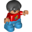 Набор LEGO CHILD FIGURE 6, Красный