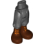 Набор LEGO HIP W/SHORTS 1, NO. 8, Pearl Dark Gray