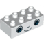 Деталь LEGO DUPLO BRICK 2X4 "NO. 6", Не определен