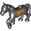 Деталь LEGO HORSE 2X8X5 "NO 08", Не определен