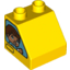 Деталь LEGO DUPLO ROOF TILE 2X2X1 1/2 "NO. 10", Не определен