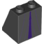 Набор LEGO ROOF TILE 2X2X2/65 DEG. NO.54, Черный