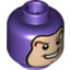 Набор LEGO MINI HEAD NO. 1887, Темно-фиолетовый