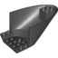 Набор LEGO Aircraft Fuselage Curved Aft Section 6 x 10 Bottom, Черный