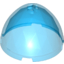Набор LEGO Container Faceted 4 x 4 x 1 2/3 (Dragon Egg Top), Trans-Dark Blue
