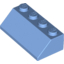 Набор LEGO Slope 45В° 2 x 4, Medium Blue
