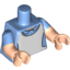 Набор LEGO MINI UPPER PART 2K NO.3325, Medium Blue