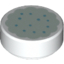 Набор LEGO FLAT TILE 1X1, ROUND NO. 53, Белый