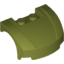 Набор LEGO Vehicle Mudguard 3 x 4 x 1 2/3 Curved Front, Оливковый