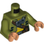 Набор LEGO MINI UPPER PART NO 3520, Оливковый