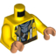 Набор LEGO MINI UPPER PART NO 3518, Желтый