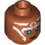 Набор LEGO MINI HEAD NO. 1954, Темно-оранжевый