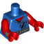 Набор LEGO MINI UPPER PART NO. 3448, Голубой