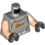 Набор LEGO MINI UPPER PART NO. 3445, Светлый сине-серый