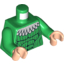 Набор LEGO MINI UPPER PART NO 3460, Зеленый
