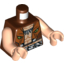 Набор LEGO MINI UPPER PART NO. 3488, Красно-коричневый