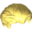 Набор LEGO Hair Swept Back with Slight Widow's Peak and Short Side Burns, Bright Light Yellow