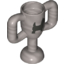 Набор LEGO Utensil Trophy Cup Small with Silver Terrier Dog Pattern, Flat Silver