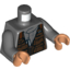 Набор LEGO MINI UPPER PART, NO. 3551, Темный сине-серый