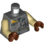 Набор LEGO MINI UPPER PART, NO. 3557, Темный сине-серый