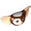 Набор LEGO Minifig Head - Alien/Creature with Light Flesh Ears and Face - Dark Brown Eyes - White Fur on Head and Around Right Eye print - Gremlin Mogwai , Красно-коричневый