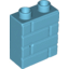 Деталь LEGO WALL W/ BRICK 1X2X2, Не определен