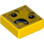 Набор LEGO FLAT TILE 1X1, NO. 170, Желтый