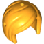 Набор LEGO Minifig Hair - Friends Short, Bob Cut, Bright Light Orange