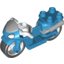 Деталь LEGO MOTOR CYCLE, W/ 4 KNOBS, NO. 8, Не определен