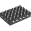 Деталь LEGO TOOLO 4X6X1 W/ THREAD AND SCREWS, Не определен