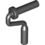 Деталь LEGO PAINT ROLLER W. Г3.2 SHAFT, Не определен